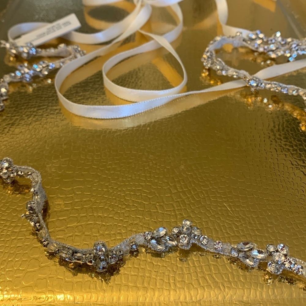 BHLDN Jardin skinny belt new with tags 82 inches